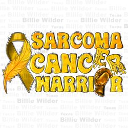 Sarcoma Cancer warrior png sublimation design downloa