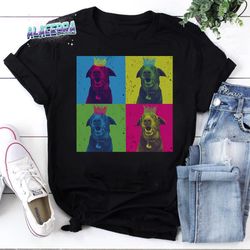 Custom Photo Andy Warhol-Style Clothing Vintage T-Shirt, Personalized Retro Pet Shirt, For Pet Lover Shirt
