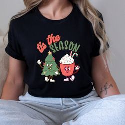 tis the season Christmas t-shirt, cute chritmas tee, Christmas tee, holiday apparel, Holiday apparel, Christmas tees