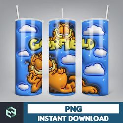 Designs of 3D Cartoon tumbler sublimation design with 3D Inflated Style,puffy tumbler wrap (34)