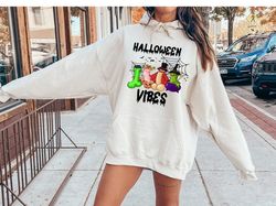 Halloween Vibes Sweatshirt, Adult Humor Halloween Sweatshirt, Sarcastic Halloween T-shirt, Funny Halloween Shirt, Spooky