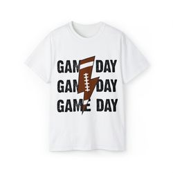 Custom Football Mom Game day Shirt with kid Name and number, Personalized Gift for Football Mom, Football Mama Shirt