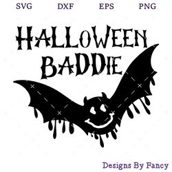 Halloween Baddie SVG, Vampire SVG, Scary Halloween SVG