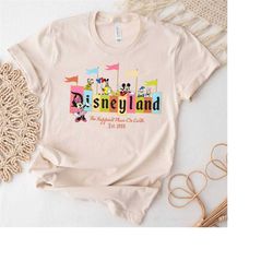 Disney Shirt, The Happiest Place On Earth Shirt, Disneyland Vintage Shirt, Disney Group Shirt, Disneyworld Shirt, Disney
