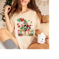 Disneyland Christmas Shirt, Custom Name Disney Christmas Shirt, Disney Christmas Shirt, Christmas Squad Sweater, Disneyw