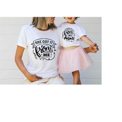 Mommy and Me Shirts, Mommy and me Outfits, Mom and Daughter Shirt, New mom gift, Mom and Baby shirt, Mothers day shirt,