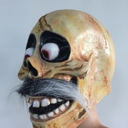 New Latex Mask Ekra Devil Headgear