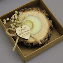 Wedding Decoration Supplies Scented Candles Souvenirs Engraved Name