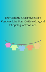 The Ultimate Children's Store Vendors List: Your Guide to Magical Shopping Adventures