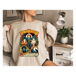 Sanderson Witch Sisters Halloween Shirt, Vintage Halloween Witch Sweatshirt, Halloween Party Hoodie, Spooky Vibes Outfit