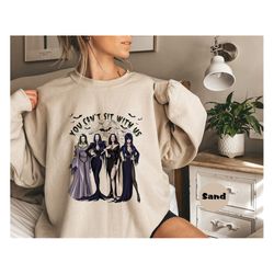 You Can Not Sit With Us Shirt, Funny Halloween T-shirt, Halloween Hoodie, Witchy Outfit, Witches Sweatshirt, Halloween S