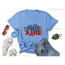 Poker Player Shirt, Poker Lover Tshirt, Las Vegas Casino Sweatshirt, Gambling Hoodie, Betting Outfit, Vegas Trip Tee, Ro