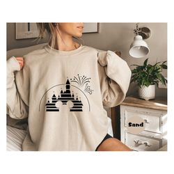 Walt Disney Castle Shirt, Disney Family T-shirt, Mickey Mouse Castle Sweatshirt, Magic Kingdom Hoodie, Disneyland Outfit