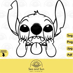 Stitch Vector Svg, Lilo and Stitch Disneyland Ears Svg, Png Stitch Clip art Files For Cricut jpg clipart ears, t shirt f
