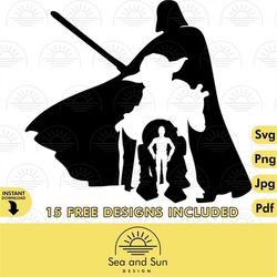 Star Wars SVG, The Mandalorian, Vacay Mode Svg Family Trip Svg Magical Kingdom Sv, Family Vacation Svg Png Files for Cri