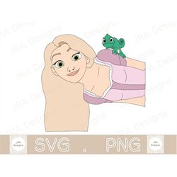 Tangled SVG & PNG - Cricut cut file