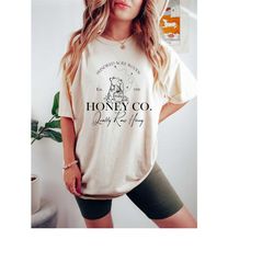 Comfort Colors Vintage Hundred Acre Woods Honey Co. Shirt,Classic Pooh Bear Shirt, Disneyland shirt  Winnie The Pooh est