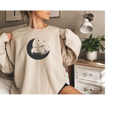 Cat Lover Sweatshirt,Cat Tshirt,Cat Mom Shirt,Animal Lover Gift,Lazy Cat Shirt,Gift For Cat Lovers,Cute Kitten Shirt, Sl