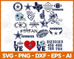 Dallas Cowboys Svg , Football Team Svg, Cricut, Digital Download ,Team Nfl Svg 10