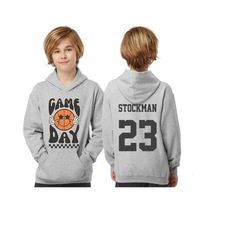 Customized Youth Hoodie, Basketball Player Sweatshirt, Sports Shirt,Biggest Fan, Fan of Basketball, Basketball Kid, Bask