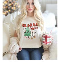 Fa la la la Christmas Shirt, Cute Christmas Shirt, Xmas Shirt, Holiday Shirt, Christmas Shirt, Christmas Gift, Family Ch