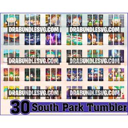 30 South Park 20oz Skinny Straight &Tapered Designs,Sublimation tumbler designs,South Park Tumbler designs,South Park PN