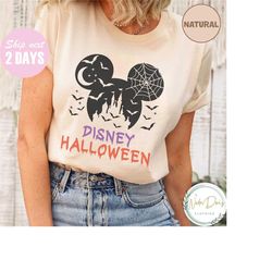 Disney Halloween Shirt, Disney Custom Shirt, Disney Group Shirt, Disneyworld Halloween, Disney Mickey Minnie Head Shirt,