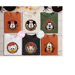 Retro Disney Mickey And Friends Halloween Team Shirt, Disney Halloween Sweatshirt, WDW Magic Kingdom Shirt, Halloween Ma