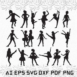 Children Dancing svg, Dance svg, Children svg, Dancing, Kids, SVG, ai, pdf, eps, svg, dxf, png