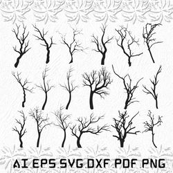 Tree Branch svg, Tree svg, Branch svg, trees, nature, SVG, ai, pdf, eps, svg, dxf, png