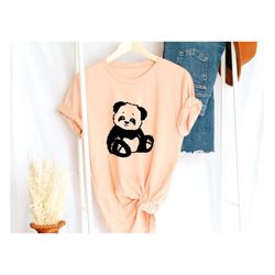 Panda Shirt,Cute Panda Shirt,Panda Lover Gift,Animal Lover Tee,Panda Lover T-shirt,Cute Animal Shirt,Funny Panda Tee
