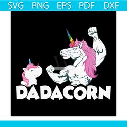 Dadacorn svg, trending svg, unicorn svg, unicorn dabbing, unicorn birthday, unicorn party, unicorn clipart, unicorn love