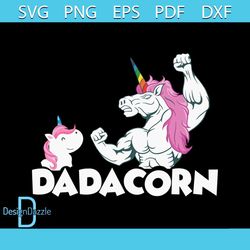 Dadacorn svg, trending svg, unicorn svg, unicorn dabbing, unicorn birthday, unicorn party, unicorn clipart, unicorn love