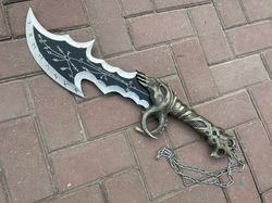 Handmade God of War Blades of Chaos Metal
