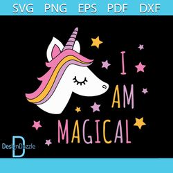 I am magical unicorn svg, trending svg, unicorn svg, unicorn dabbing, unicorn birthday, unicorn party, unicorn clipart,