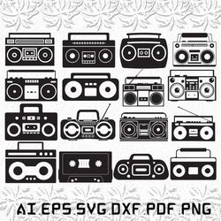 boombox svg, boom svg, box svg, song, music, svg, ai, pdf, eps, svg, dxf, png