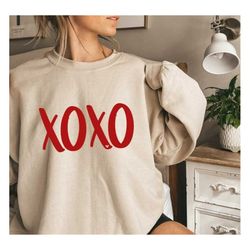 Xoxo Sweatshirt,Love sweatshirt, Valentines Day Gift, Xoxo Tee, Gift for Her,Valentines Day Sweatshirt, Wife Gift,Xoxo S