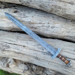 Forged Steel Viking King Ragnar Lothbrok Replica Sword