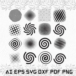 Spirals Pattern svg, Spirals Patterns svg, Love svg, Spirals, Pattern, SVG, ai, pdf, eps, svg, dxf, png