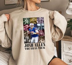Josh Allen The Eras Tour Shirt, Josh Allen Shirt, Josh Allen Football Shirt, Football Sweatshirt,Gif