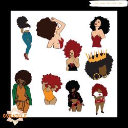 9 Black Girl Magic Bundle Svg, Black Girl Svg, Black Queen Svg, Queen Svg, Luxury Girl Svg, Black Girl Magic Svg, Strong