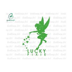Magic Fairy St Patrick's Day Svg, Lucky Shamrock Svg, Lucky Vibes Svg, Lucky Pixie Svg, Leprechaun Svg