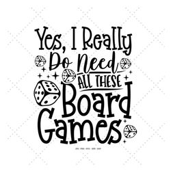 Gift for Game Lover, Tabletop Gaming, Dice Svg, Game Night Gifts, Board Game Gift