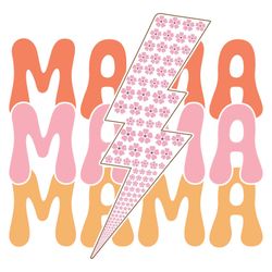 Blossom Thunder Loving Mama Gifts SVG