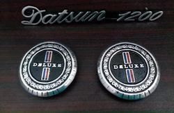 Datsun Car Model 1974 Emblems 3 Piece