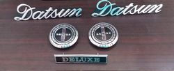 Datsun Car Model 1974 Emblems 5 Piece