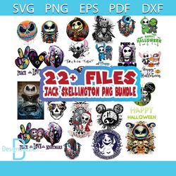 Jack Skellington PNG Horror Movie PNG Bundle Download