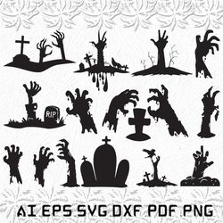 Hand Of The Grave svg, Hand Of The Graves svg, Hand svg, Grave, spooky, SVG, ai, pdf, eps, svg, dxf, png