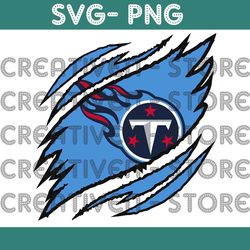 Tennessee Titans Ripped Claw SVG, Tennessee Titans SVG, Titans Ripped Claw SVG, NFL Ripped Claw Svg, NFL SVG