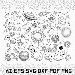 Galaxy's svg, Galaxy svg, World svg, Space, Star, SVG, ai, pdf, eps, svg, dxf, png